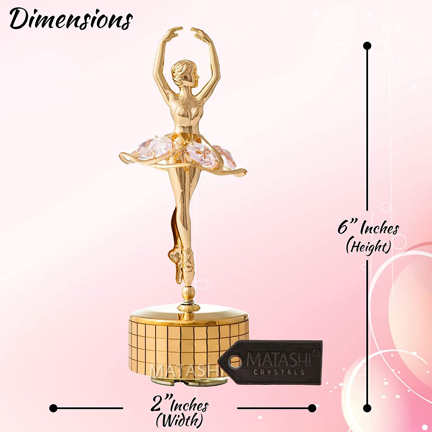 Caja Musical Bailarina Ballet