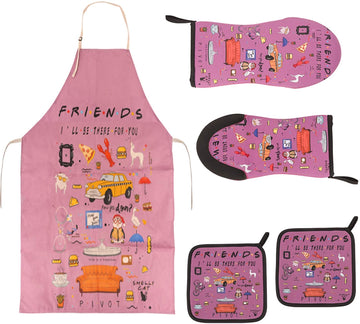 Friends Set Cocina Guantes