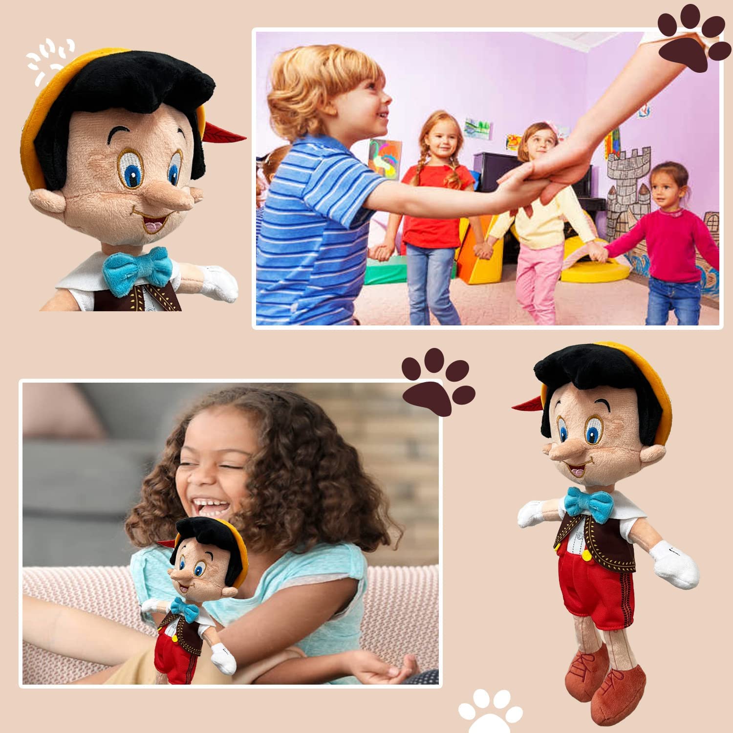 Pinocho Peluche 12.9 Pulgadas