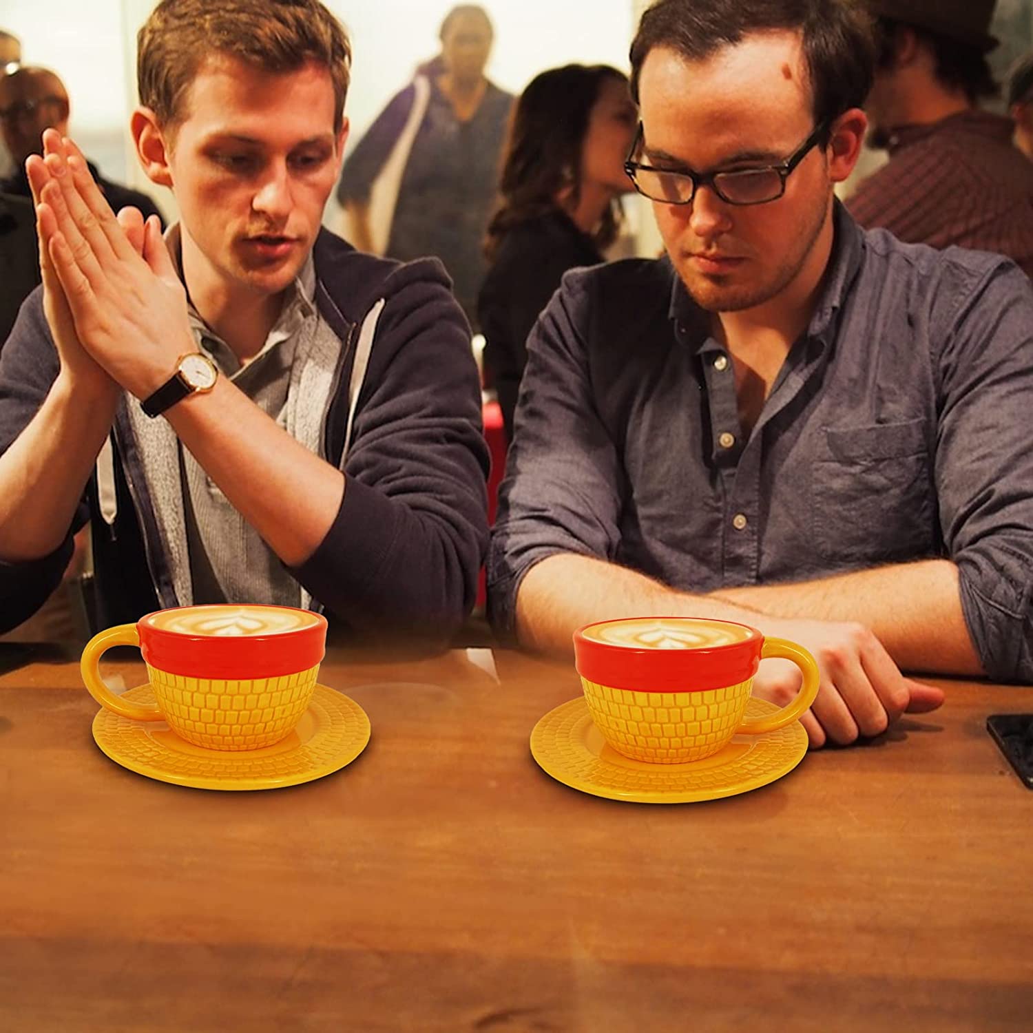 One Piece Taza Sombrero Con Plato