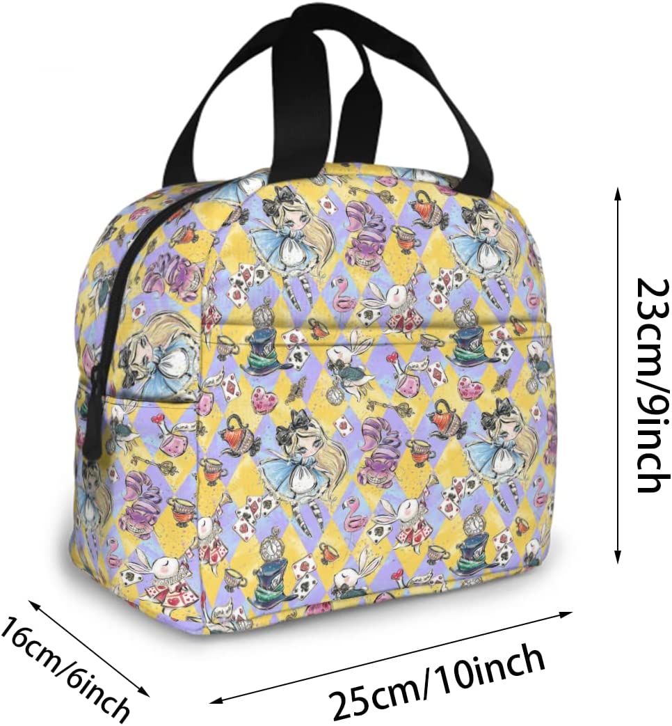 Alicia En El Pais De Las Maravillas Lonchera