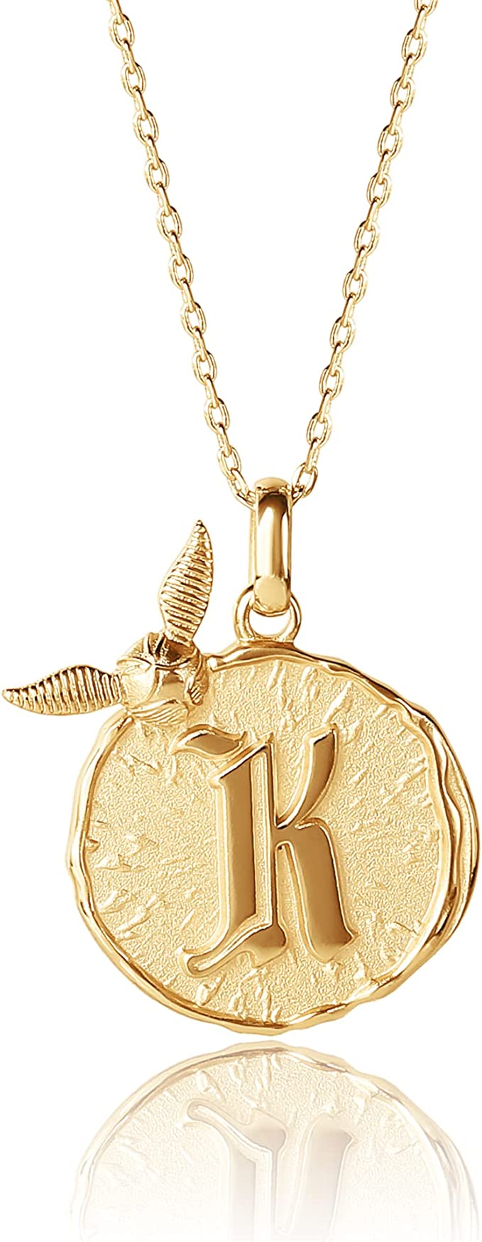 Harry Potter Collar Inicial Golden Snitch