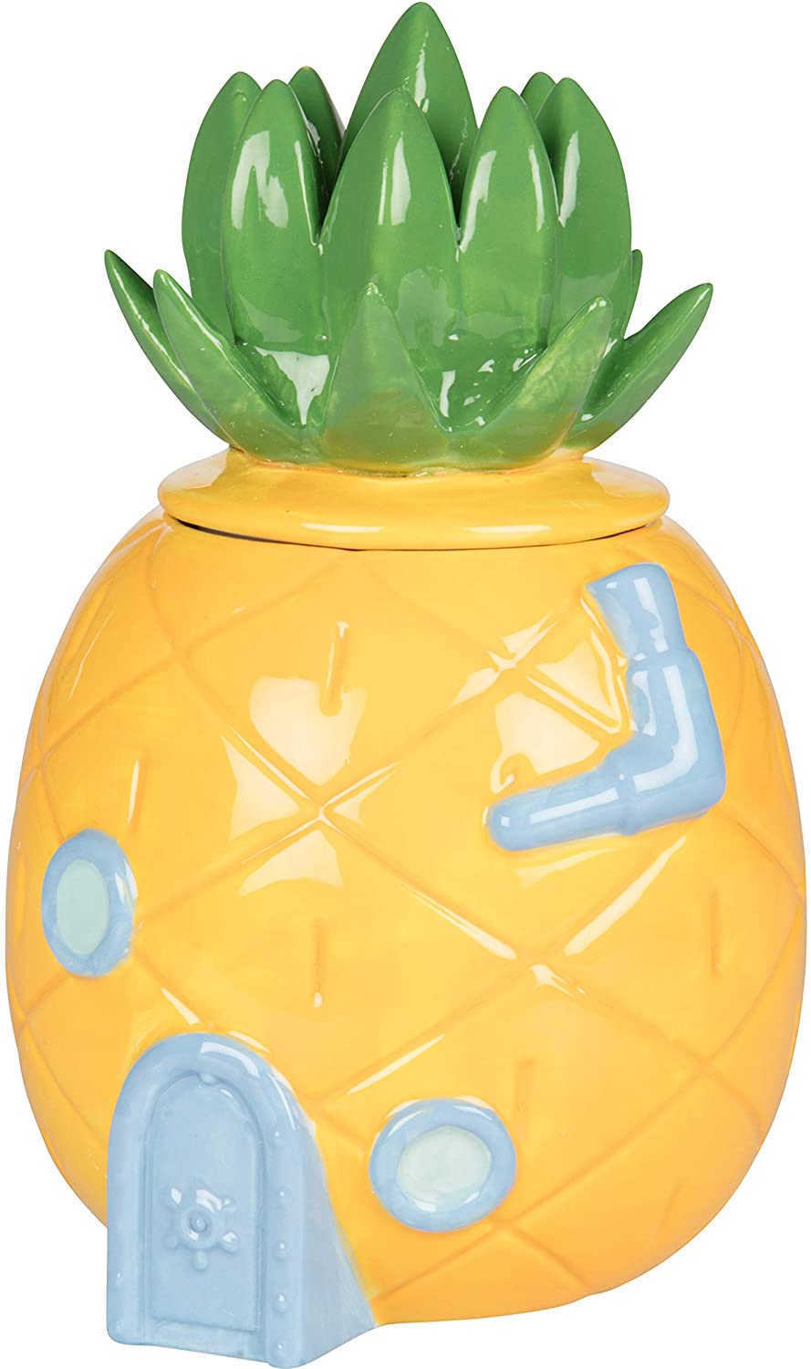 Bob Esponja Recipientes Cocina Ceramica Galletero