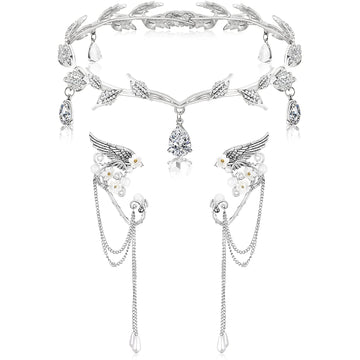 Set De Diadema y Aretes Elfos Magico