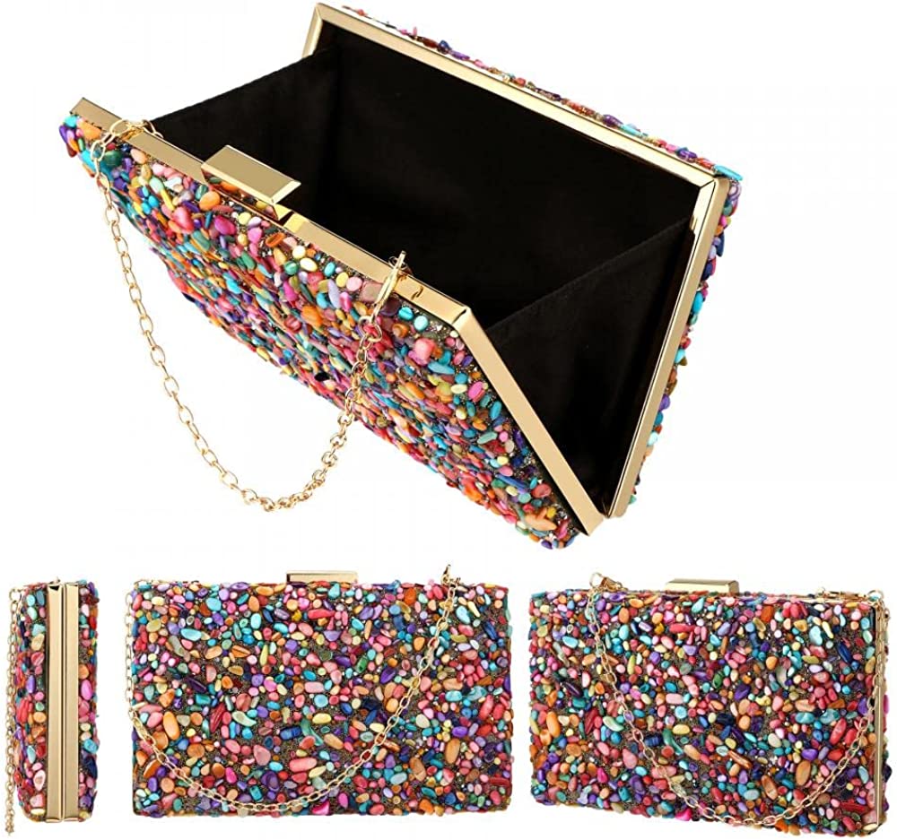 Bolsa Piedra Colores Crossbody