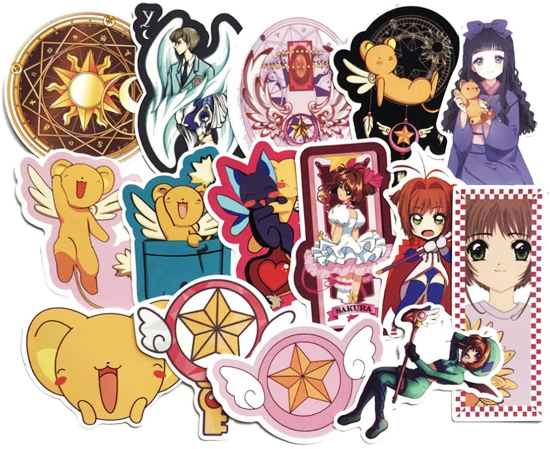 Sakura Card Captor Set De Calcamonias Stickers