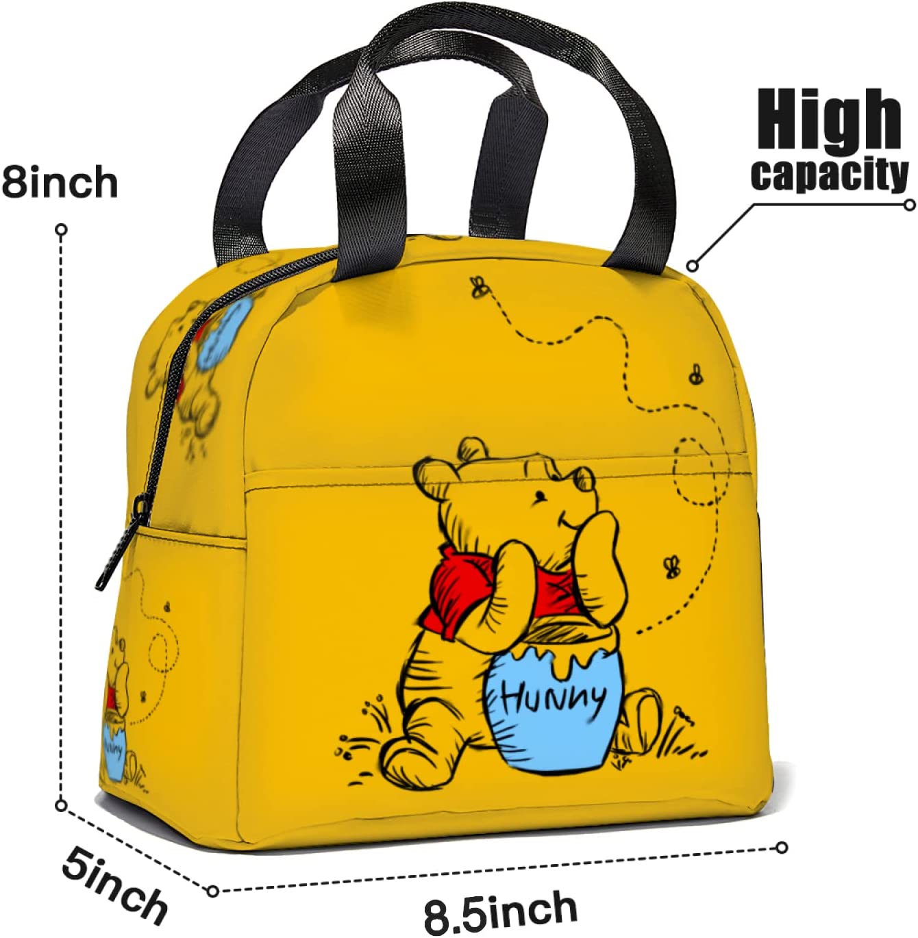 Winnie Pooh Lonchera Amarilla