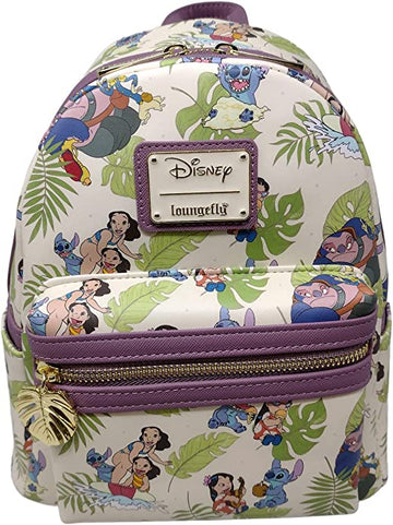 Lilo & Stitch Mochila Allover Personajes Edicion Especial