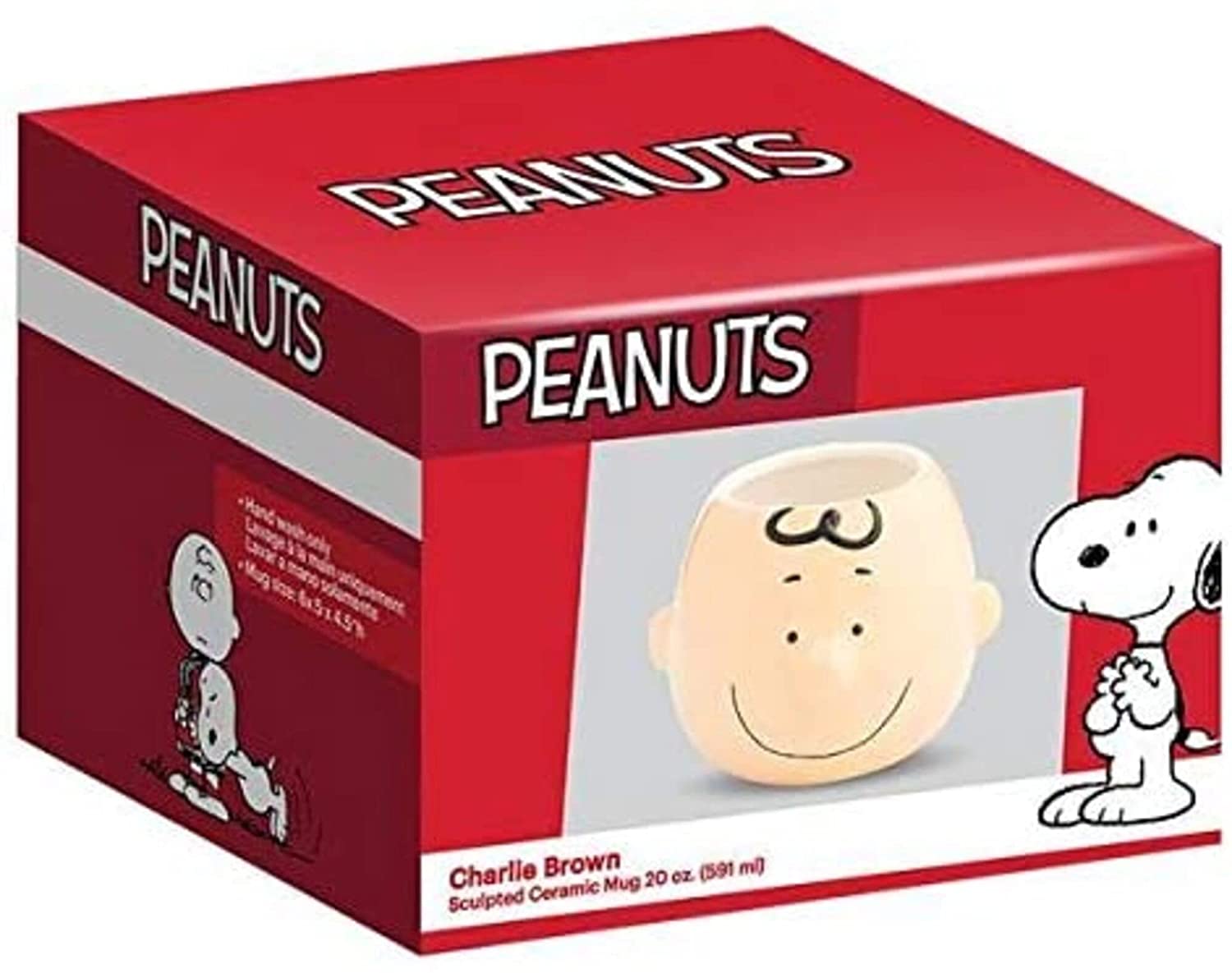 Snoopy Taza Charlie Brown Rostro