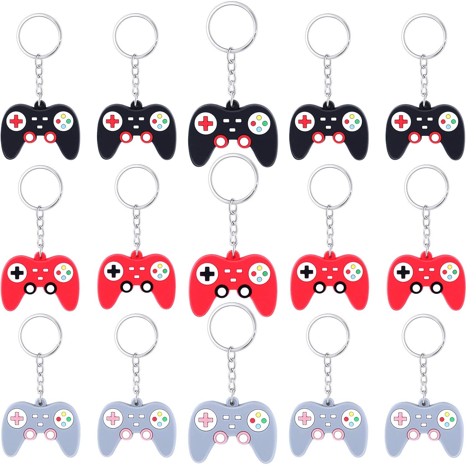 Playstation Paquete De 24 Llaveros Controles