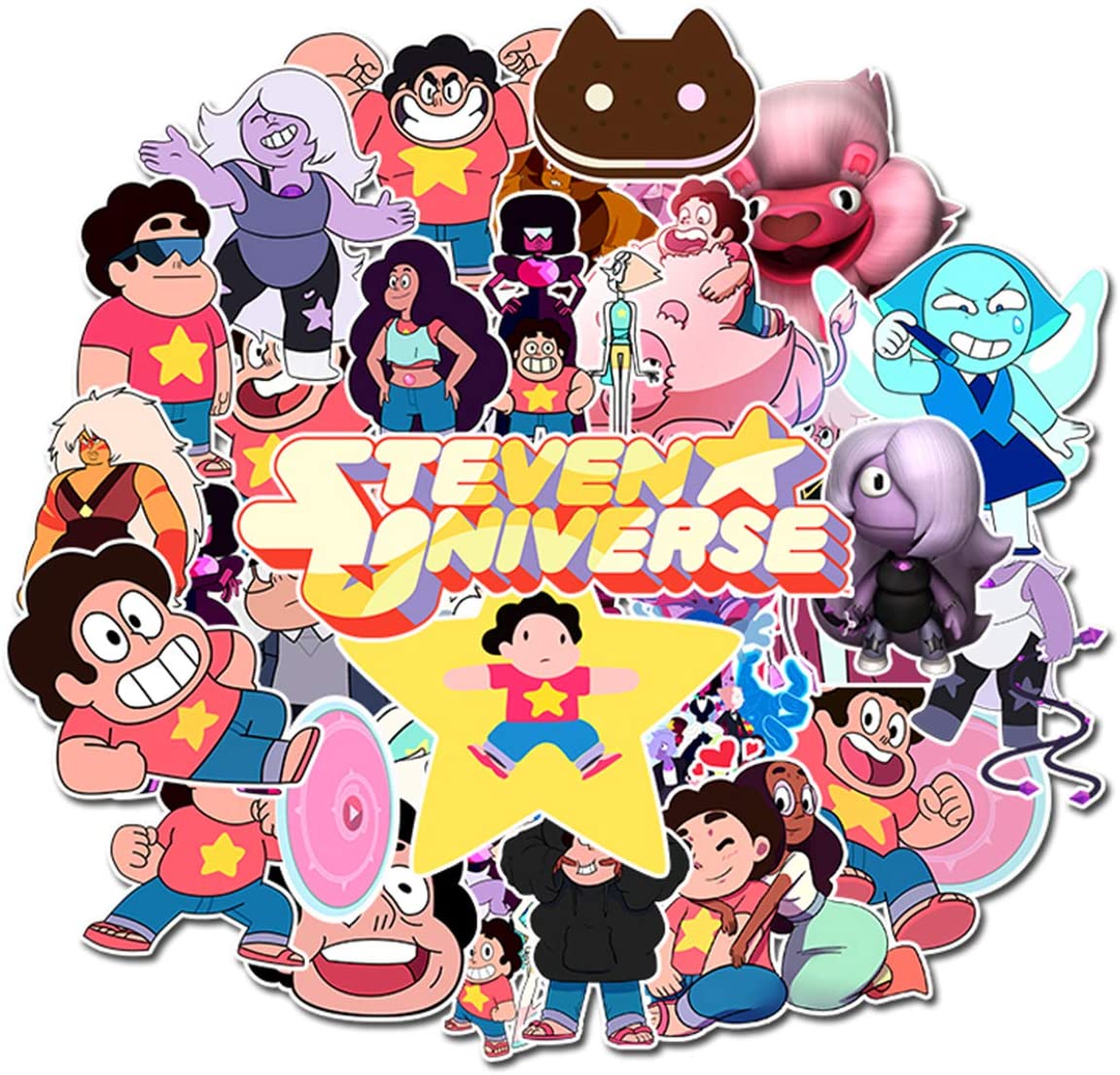 Steven Universe Calcamonias 50 Piezas