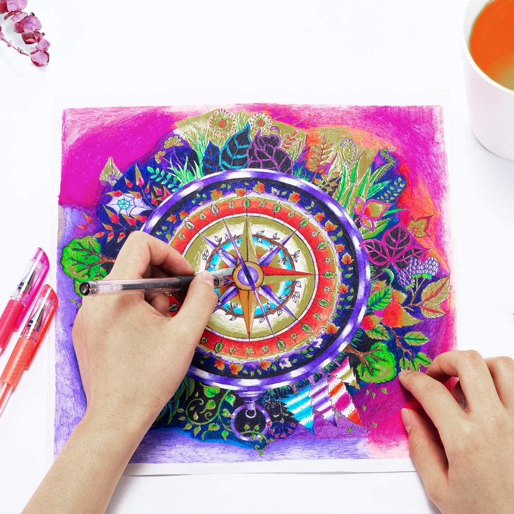 Set De Plumas Gel 30 Colores