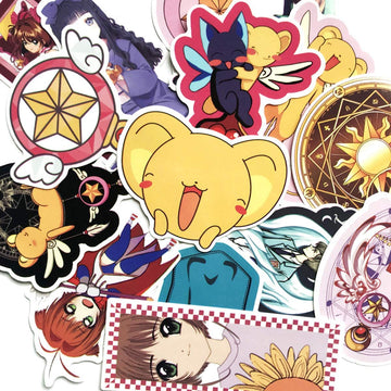 Sakura Card Captor Set De Calcamonias Stickers