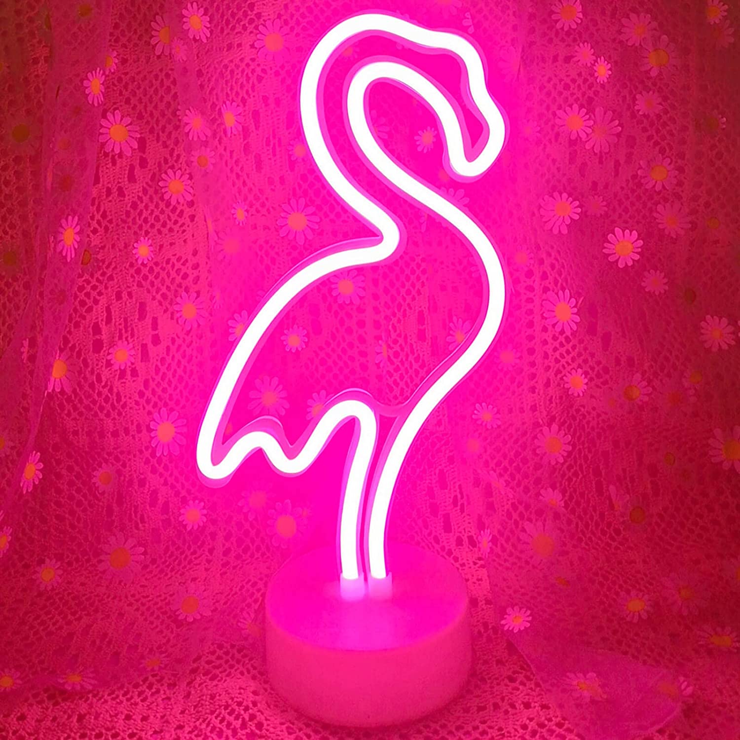Flamingo Lampara Led 3D