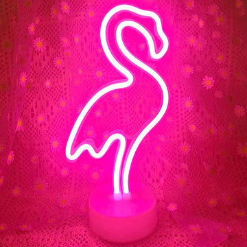 Flamingo Lampara Led 3D