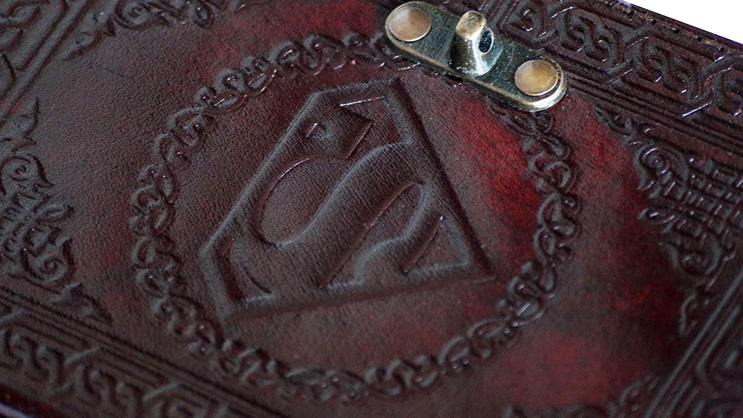 Superman Cuaderno Cuero DC Comics