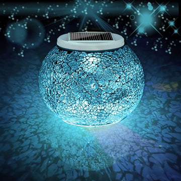 Luces Solares Para Mesa Lampara Luna