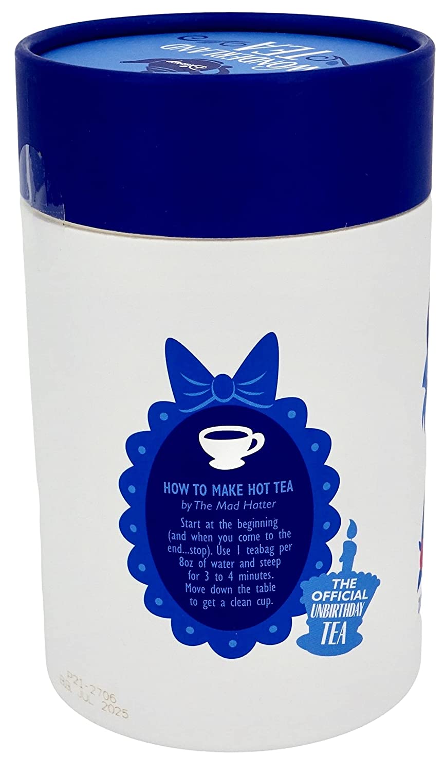 Alicia En El Pais De Las Maravillas Bolsas De Te Wonderland Topsy Turby Blend