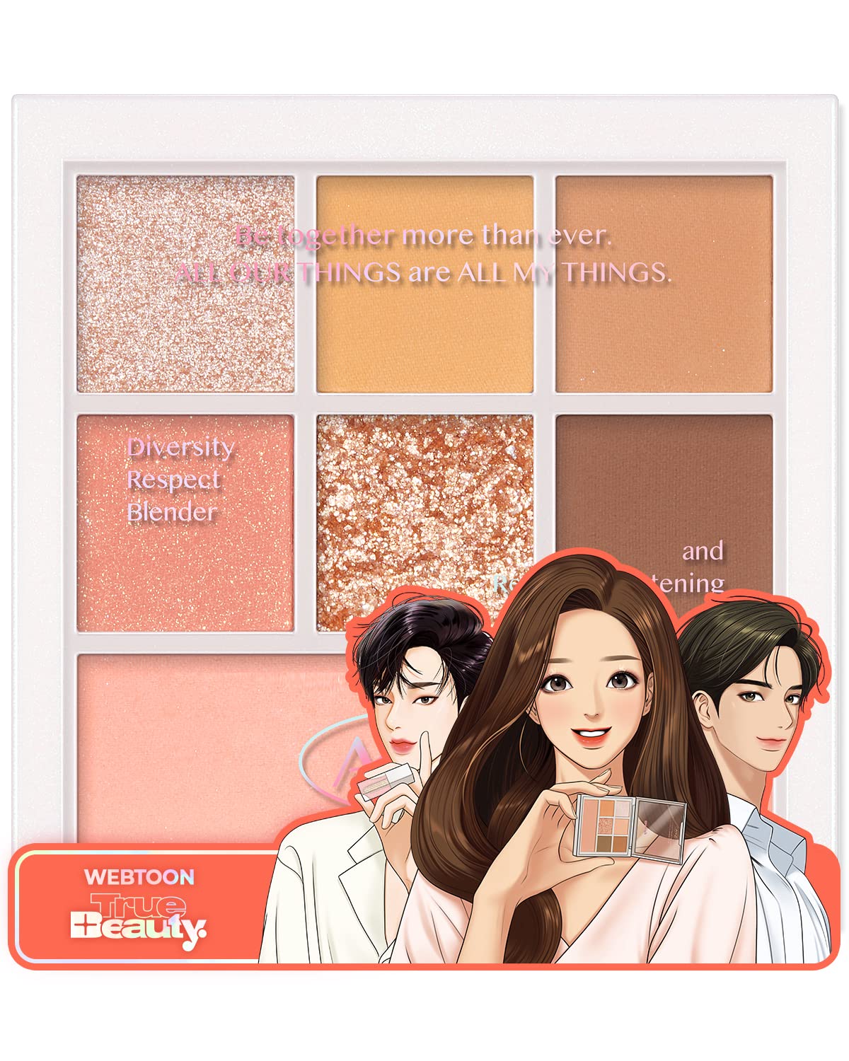 True Beauty Paleta De Sombras Belleza Verdadera Kdrama