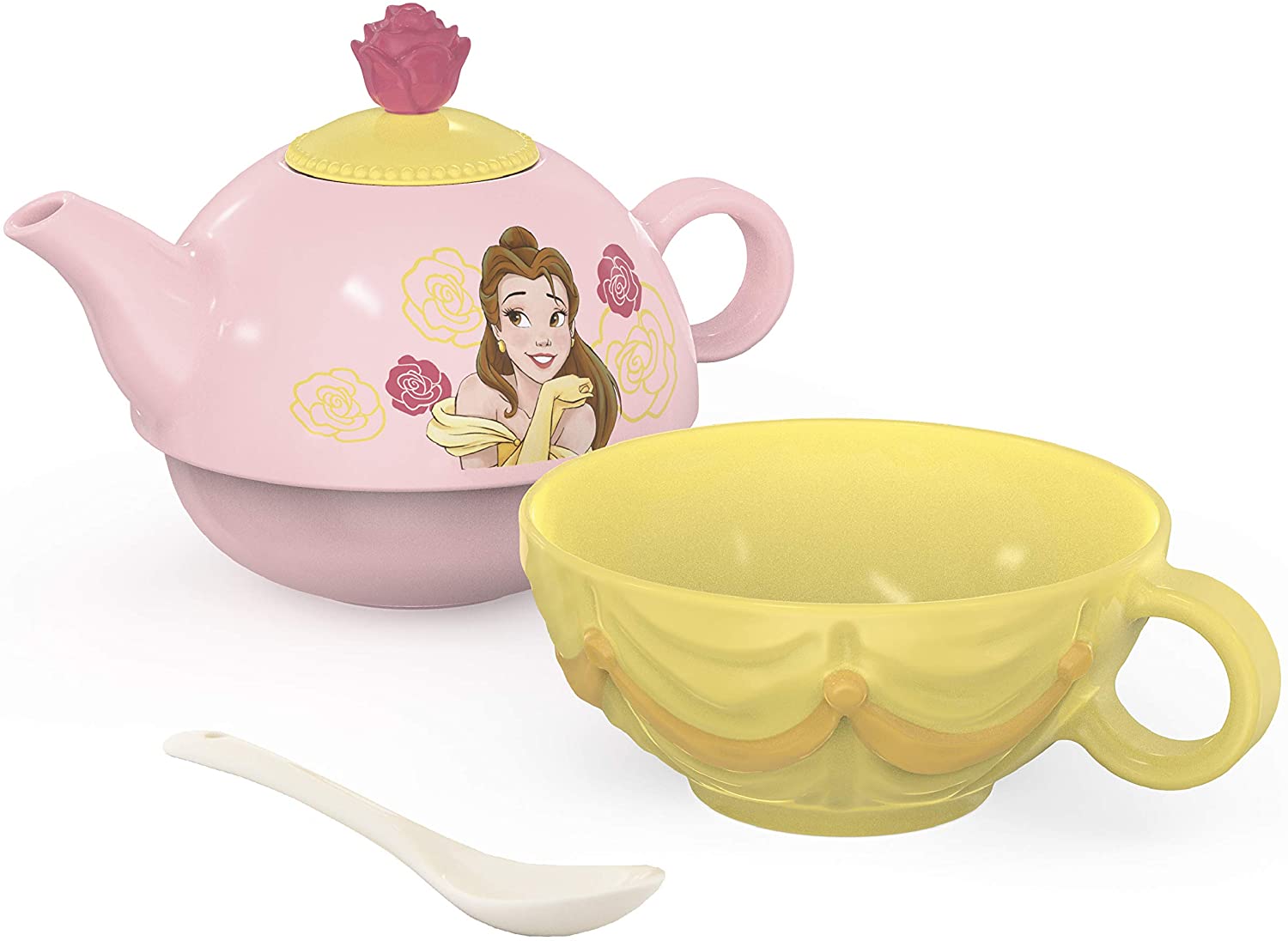 La Bella Y La Bestia Set Tetera y Taza