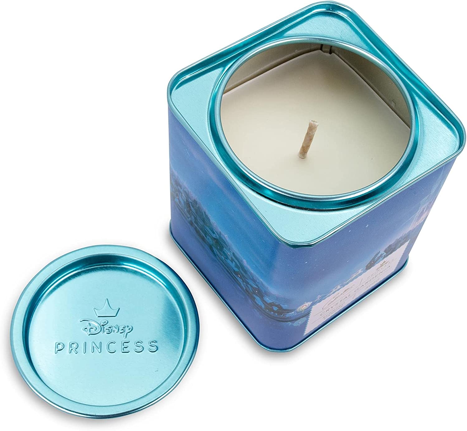 Cenicienta Vela Aroma Gardenia De Cristal