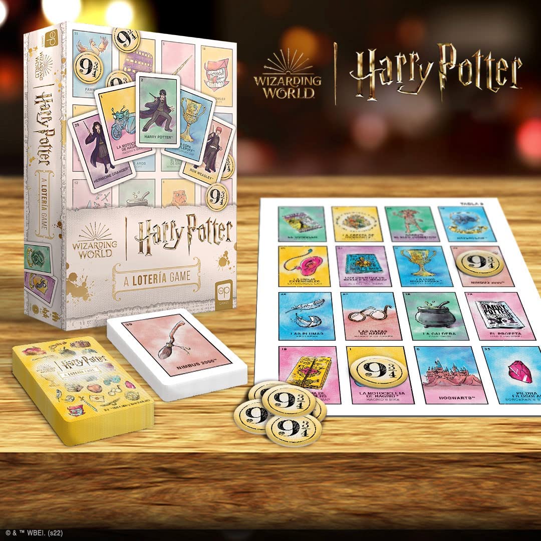 Harry Potter Loteria Juego De Mesa