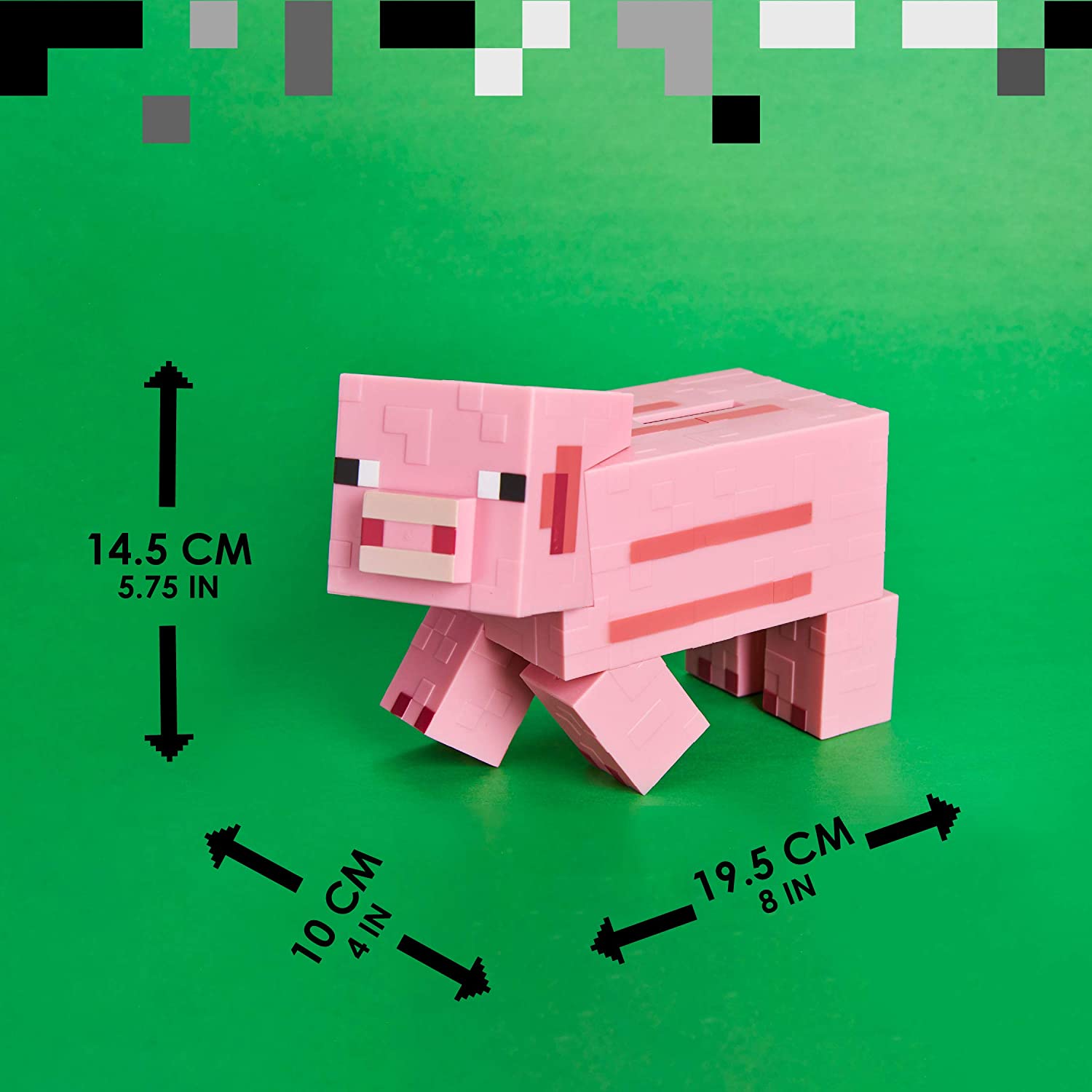 Minecraft Alcancia Cerdito Puerquito