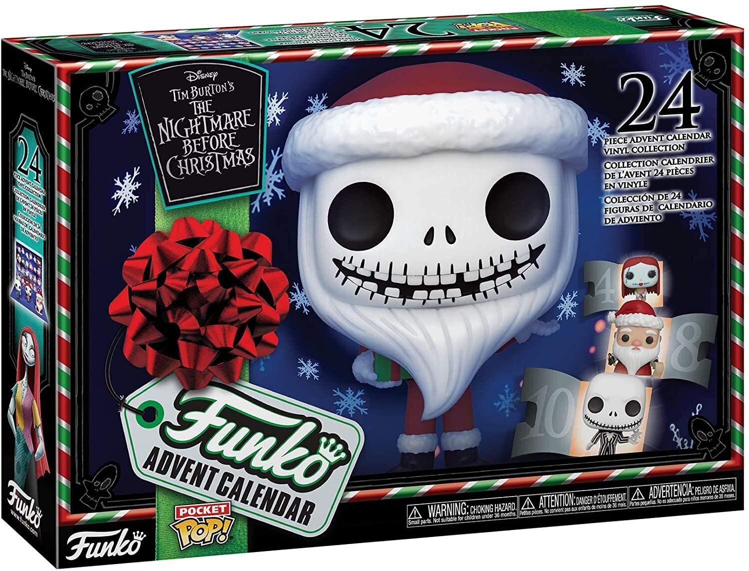 Extraño Mundo De Jack Calendario De Adviento Funko