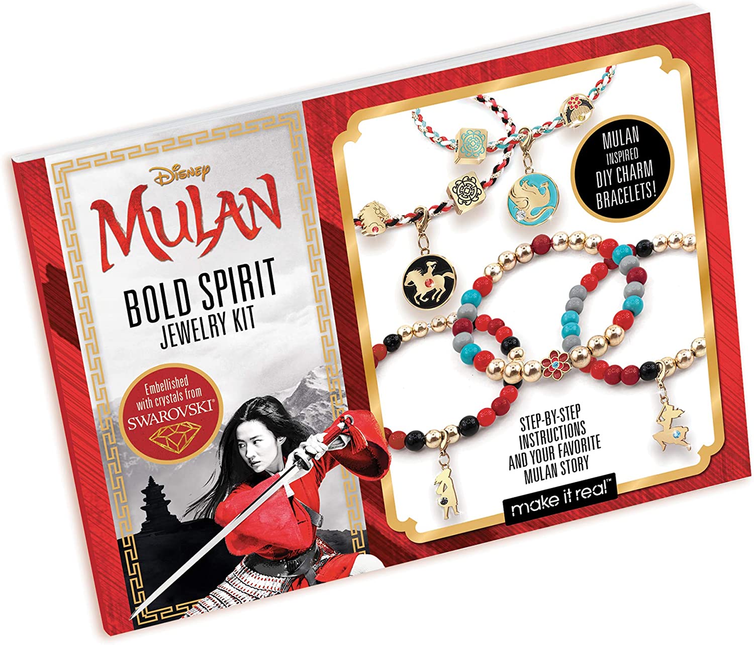 Mulan Set Elaboracion Pulseras