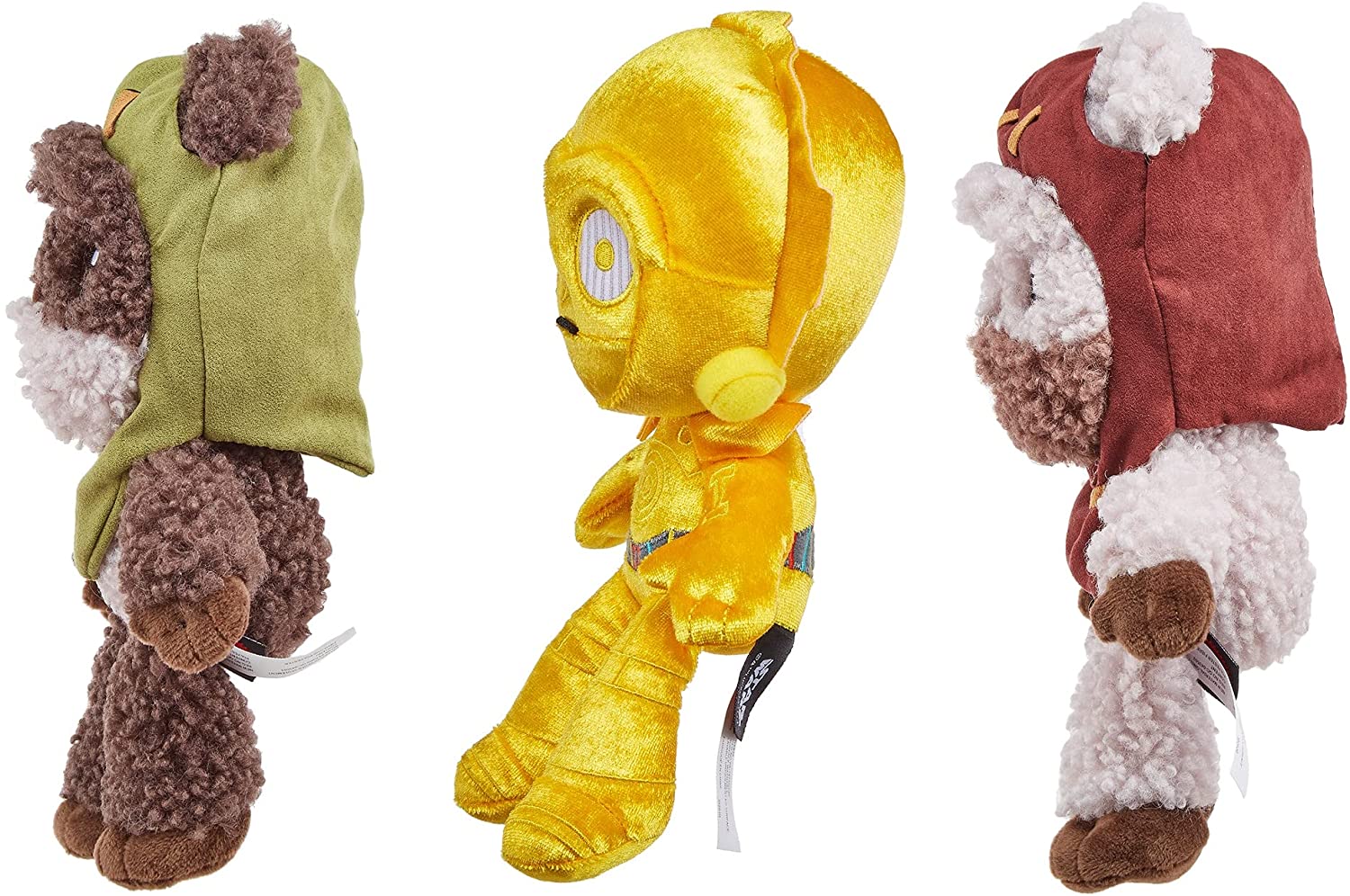 Star Wars Set De Peluches 2 ewoks y C-3PO