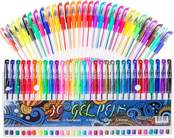 Set De Plumas Gel 30 Colores