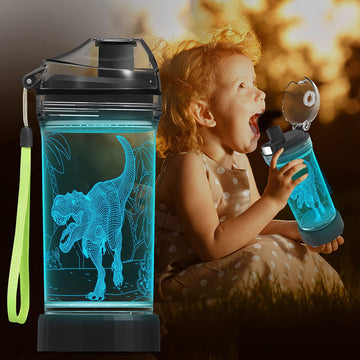 Term Dinosaurio Con Luz Holografico