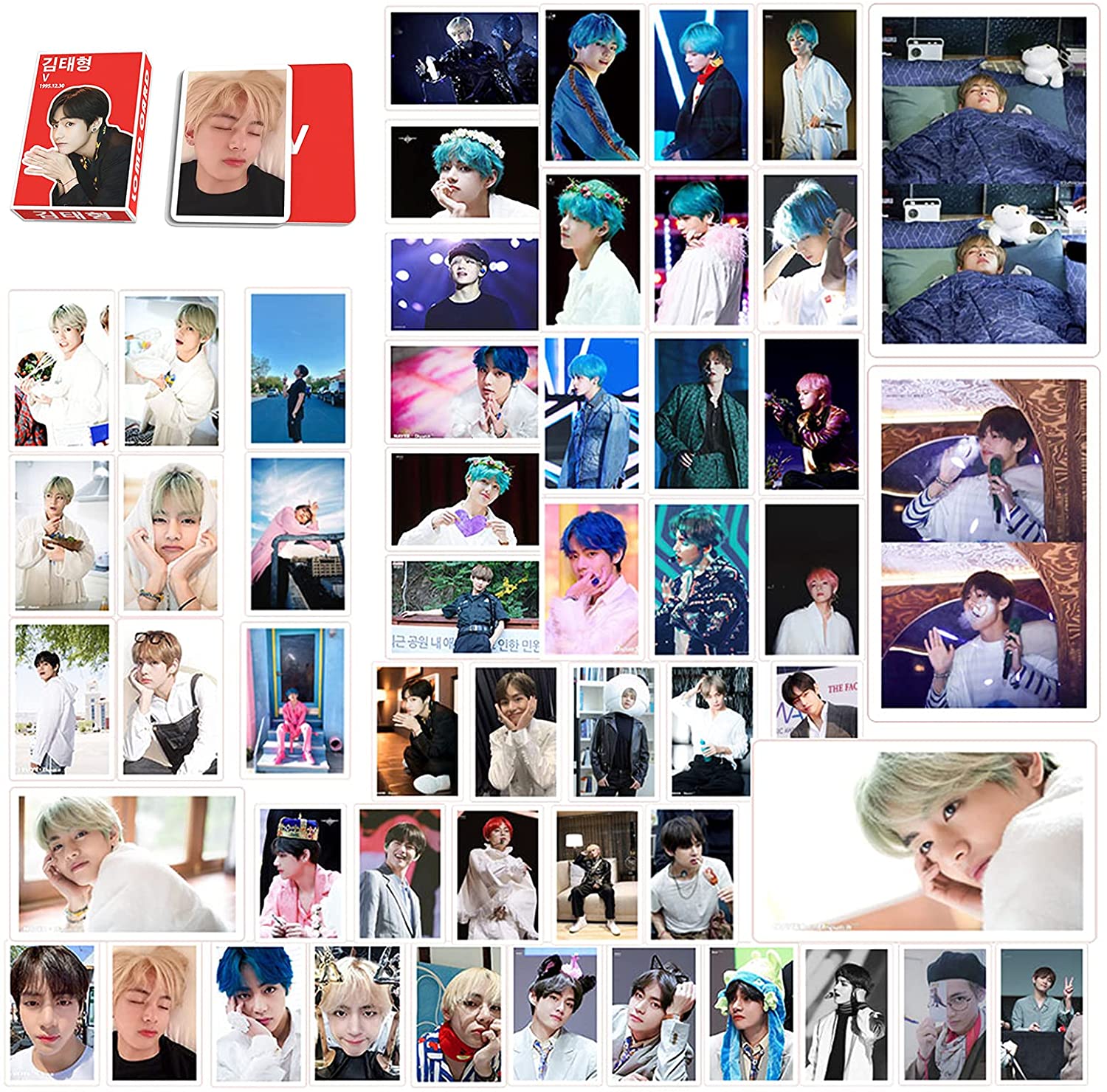 BTS Kpop Regalos - Juego De 160 Piezas ARMY Bantan Boys World Box