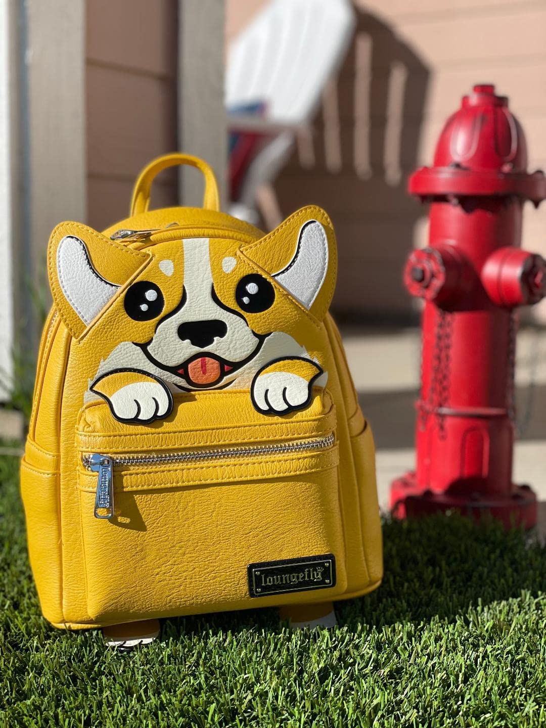Mochila Corgie Reina Elizabeth