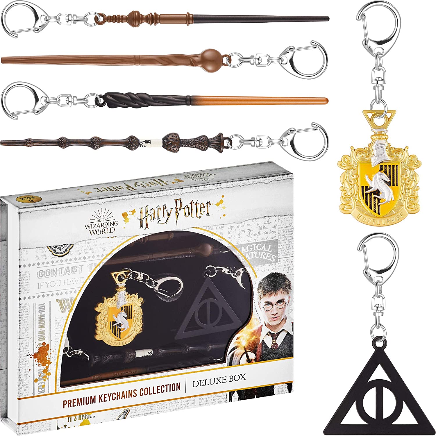 Harry Potter Kit De Llaveros Casas Hogwarts