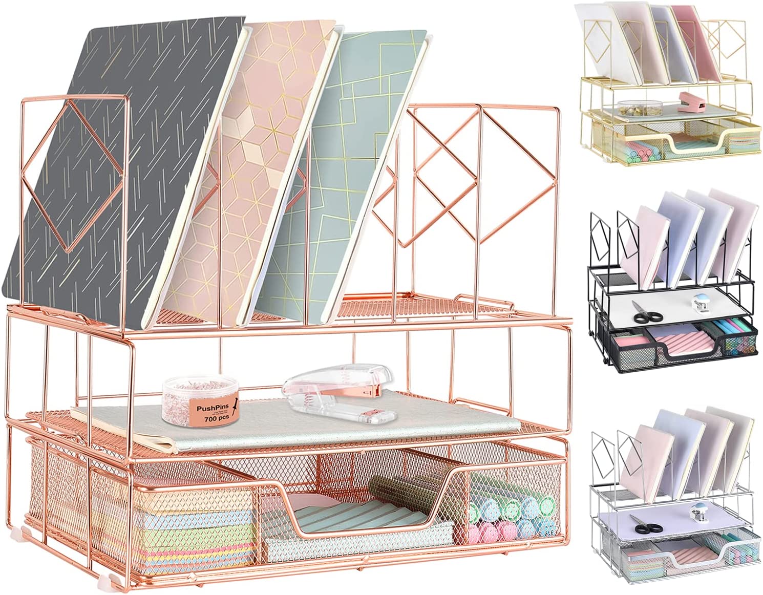 Becomrock Organizador Escritorio Oficina