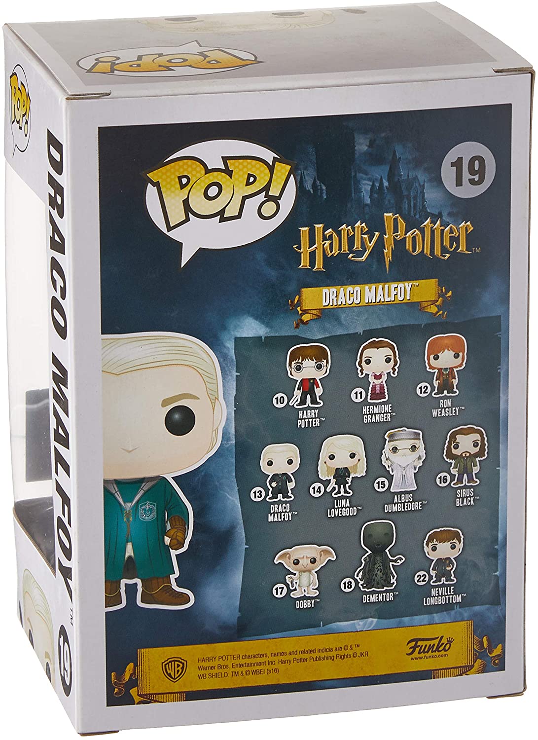 Harry Potter Draco Escoba Funko
