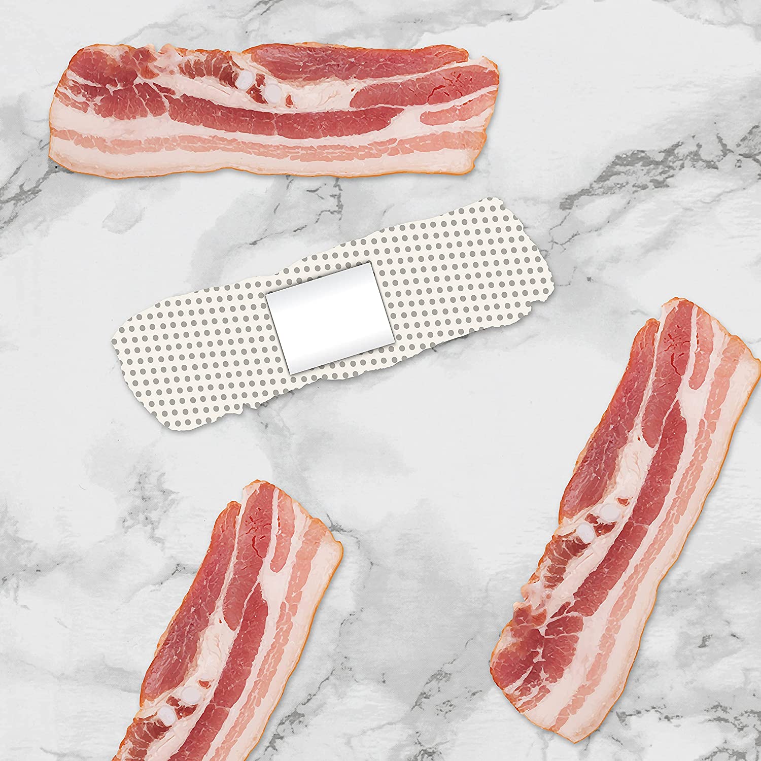 Curitas En Forma De Tocino Banditas Divertidas