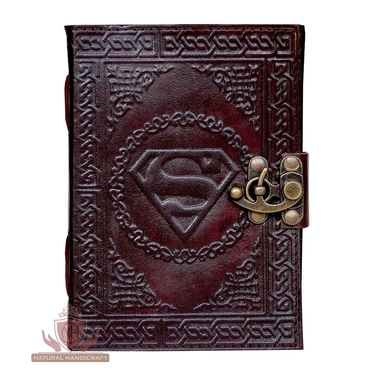 Superman Cuaderno Cuero DC Comics