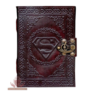 Superman Cuaderno Cuero DC Comics