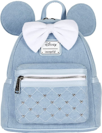 Mickey Mouse Mochila Denim Minnie