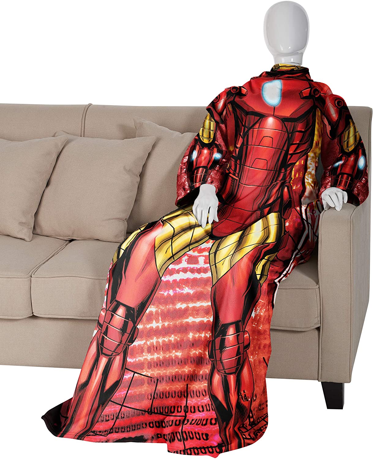 Iron Man Cobija Cuerpo Completo Tony Stark