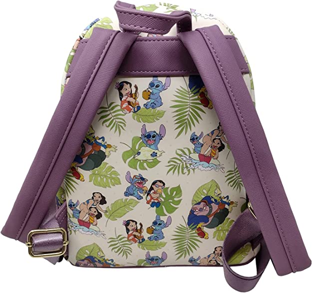 Lilo & Stitch Mochila Allover Personajes Edicion Especial