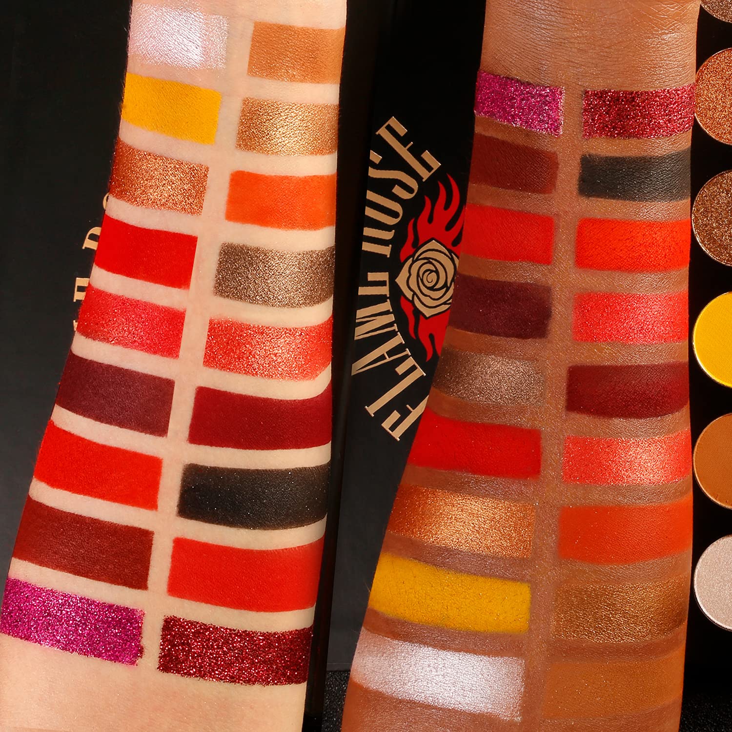 Paleta Sombras Rojas Afflano