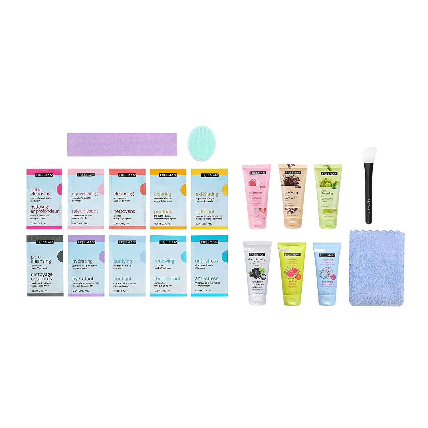 Freeman Juego de 20 piezas Skin Care Facial
