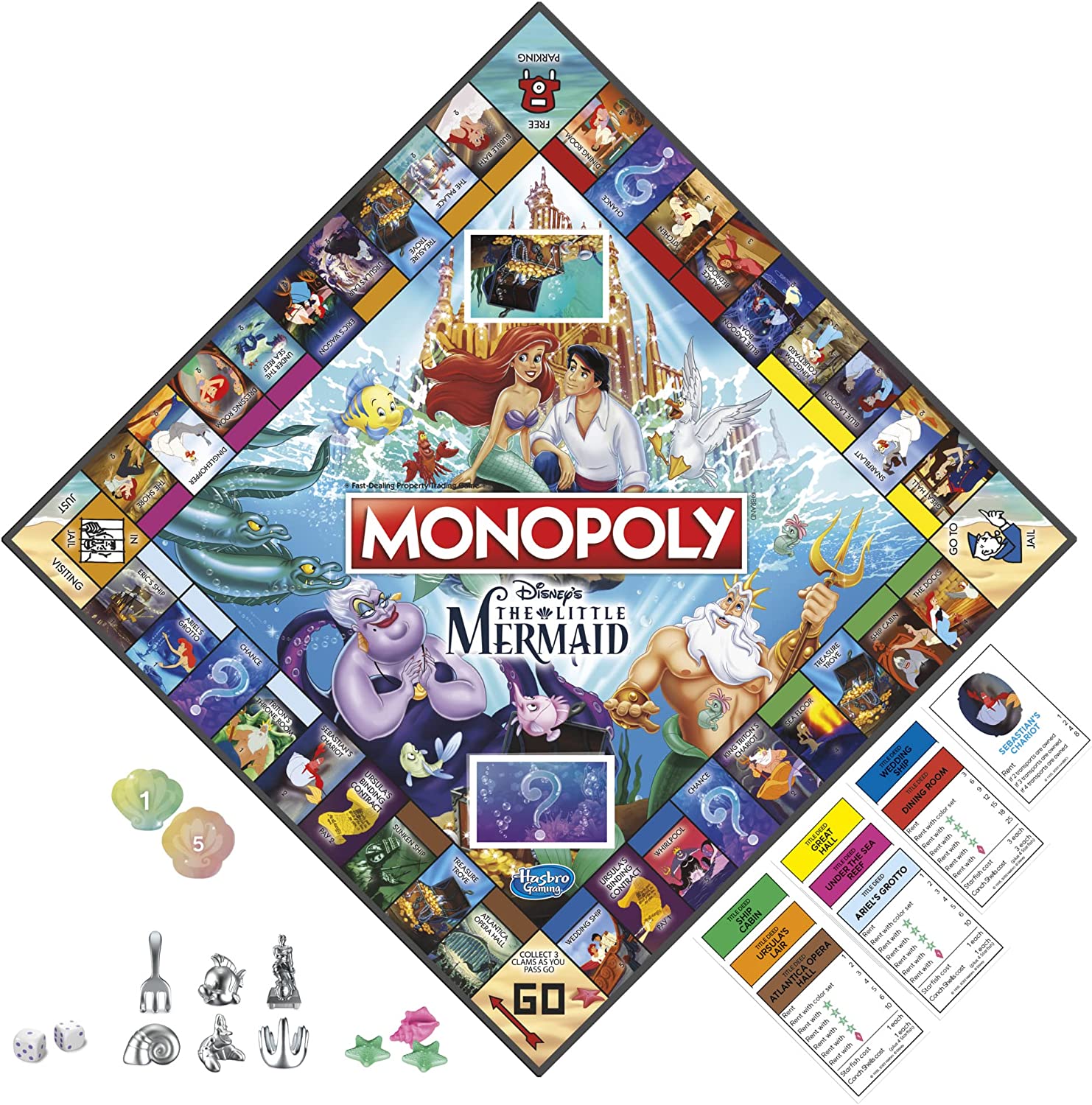 La Sirenita Monopolio Ariel Monopoly