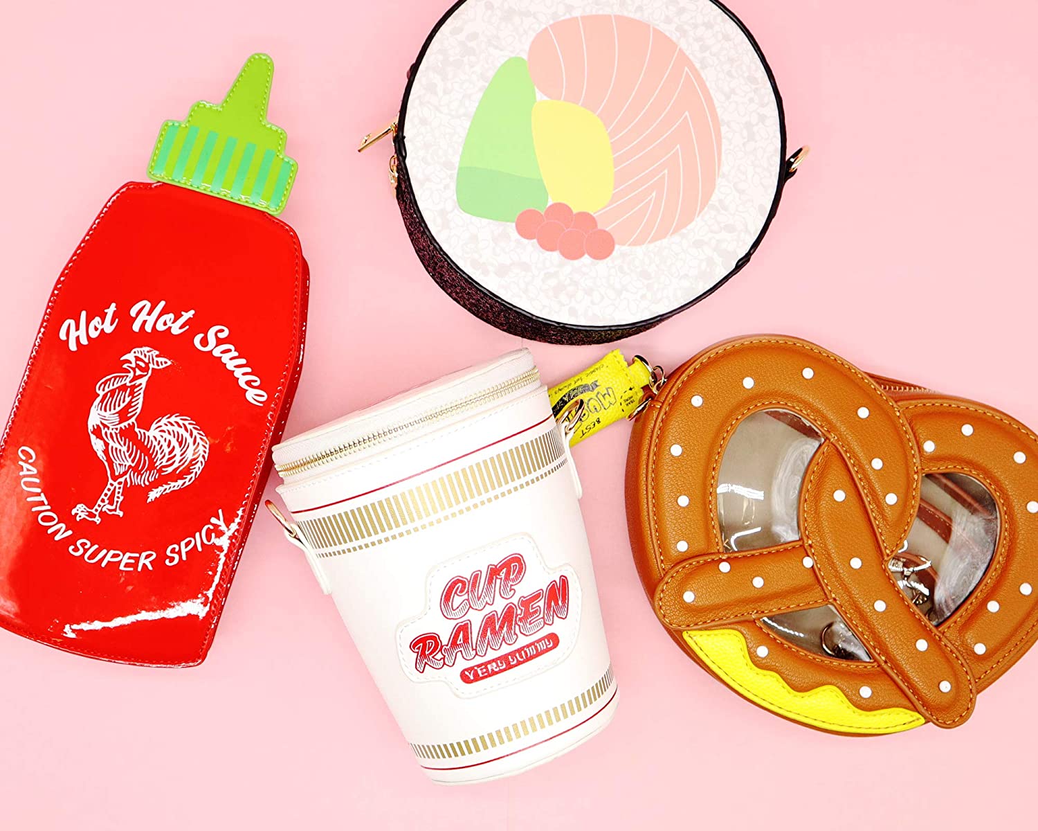 Bolsa Pretzel Maruchan Sushi Siracha Palomitas