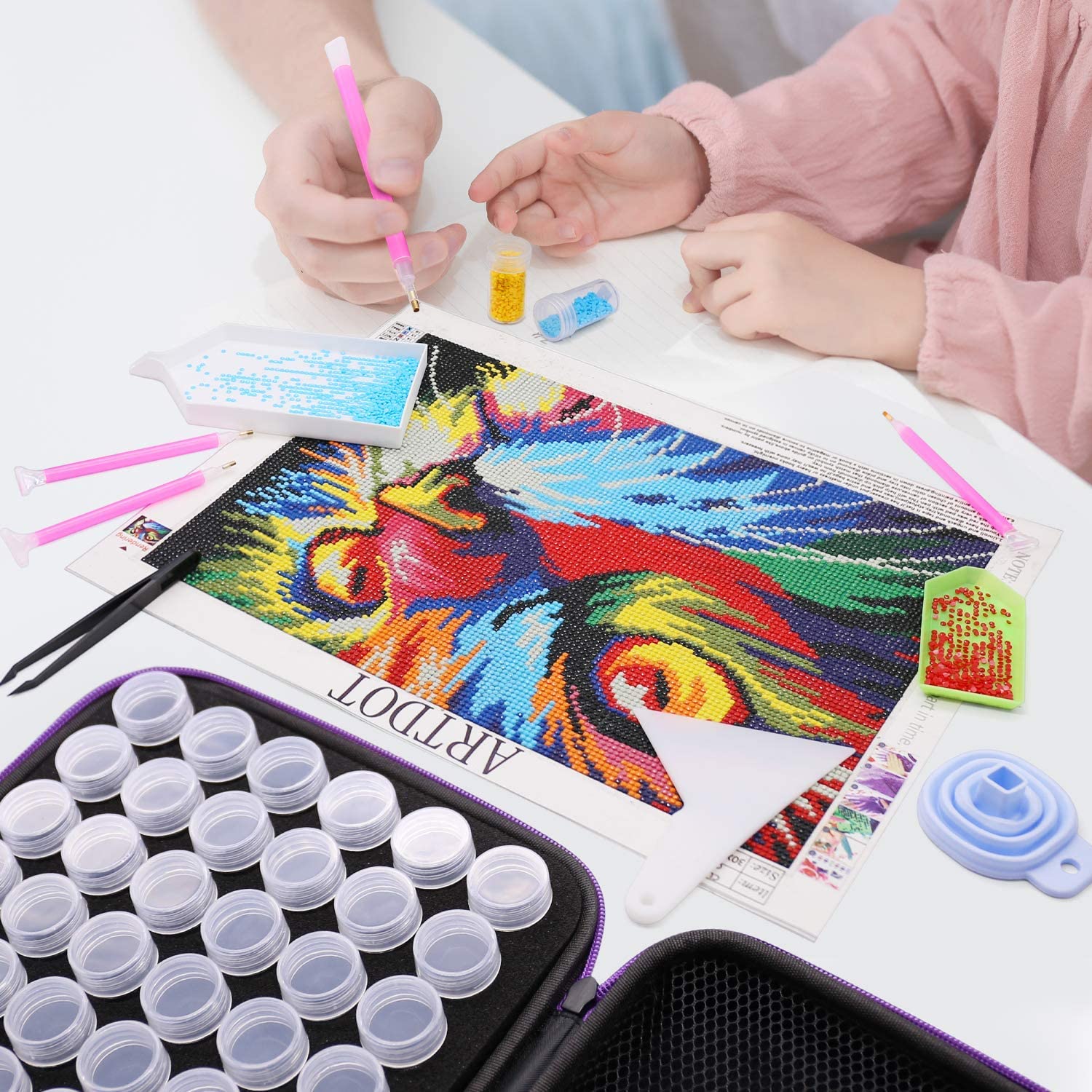 Diamond Paintings Set Estuche