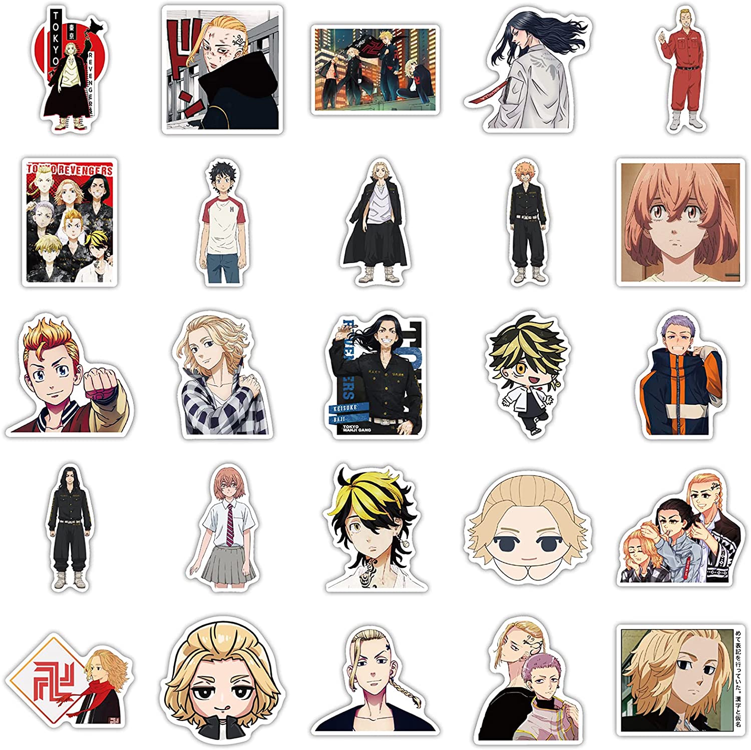 Tokyo Revengers Set De Calcamonias