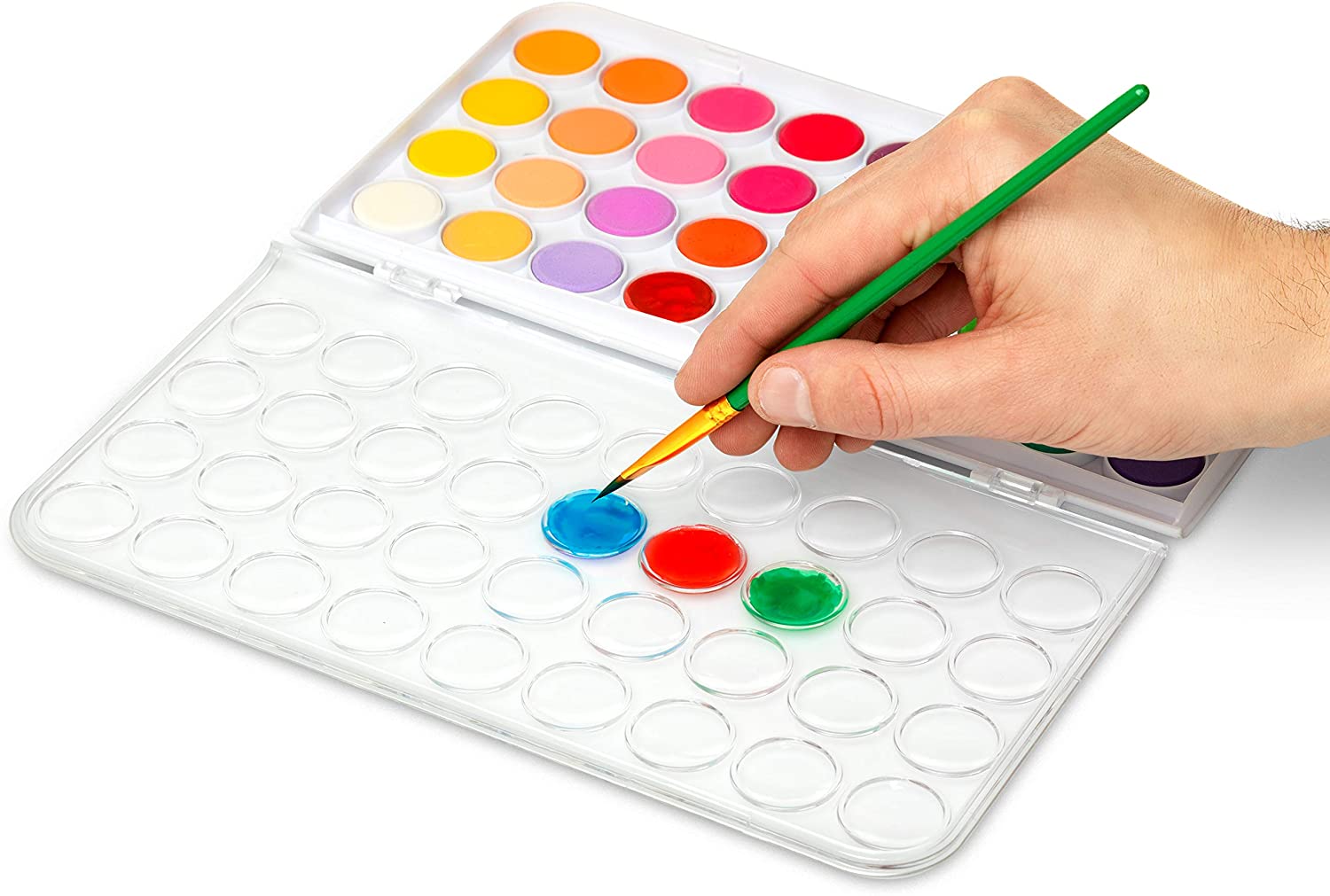 Set De Acuarela Cuaderno  Y Pinceles